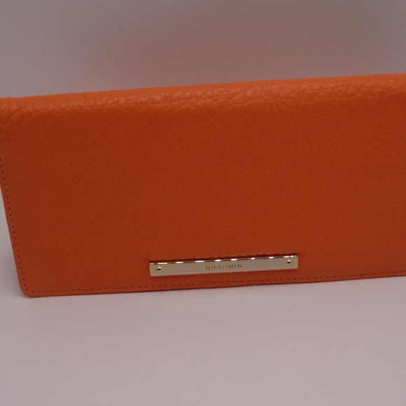 brahmin leather wallet